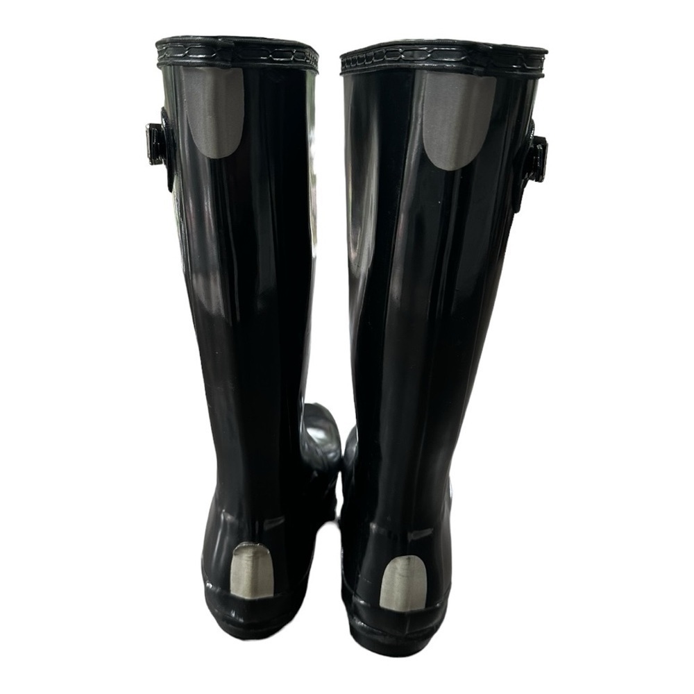 Hunter Original Gloss Black Rain Boot Women’s Size 5 - Picture 12 of 16